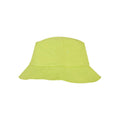 Leuchtend Grün - Back - Flexfit - Schlapphut für Herren-Damen Unisex