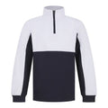 Marineblau-Weiß - Front - Finden & Hales - Trainingsjacke für Kinder