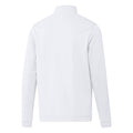 Weiß - Back - Adidas - "Elevated" Sweatshirt mit kurzem Reißverschluss für Herren