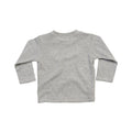 Grau meliert - Back - Babybugz - T-Shirt für Baby  Langärmlig