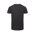 Schickes Schwarz - Back - B&C - "Inspire" T-Shirt Baumwolle aus biologischem Anbau für Herren