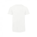 Schickes reines Weiß - Back - B&C - "Inspire" T-Shirt Baumwolle aus biologischem Anbau für Herren