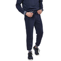 Marineblau-Grau meliert - Back - Front Row - Jogginghosen für Herren-Damen Unisex