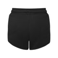 Schwarz - Back - TriDri - Sweat-Shorts für Damen