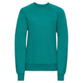 Winter Emerald - Front - Jerzees Schoolgear - Sweatshirt für Kinder  Raglanärmel
