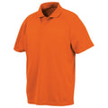Flo Orange - Front - Spiro - "Performance Aircool" Poloshirt für Damen