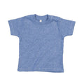 Heide Blau - Front - Babybugz - T-Shirt für Baby