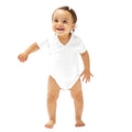 Weiß - Back - Babybugz - Bodysuit Kimono für Baby