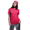 Leuchtend Pink - Back - Anthem - T-Shirt Baumwolle aus biologischem Anbau für Herren-Damen Unisex