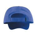 Königsblau-Weiß - Back - Result Headwear - "Memphis" Kappe Niedriges Profil für Herren-Damen Unisex