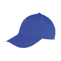 Königsblau-Weiß - Front - Result Headwear - "Memphis" Kappe Niedriges Profil für Herren-Damen Unisex