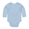 Blau - Front - Babybugz - Bodysuit für Baby  Langärmlig