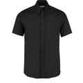 Schwarz - Front - Kustom Kit - "Premium" Hemd für Herren