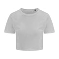 festes Weiß - Front - Awdis - "Girlie" T-Shirt kurz geschnitten für Damen