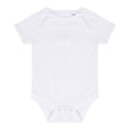 Weiß - Front - Larkwood - "Essential" Bodysuit für Baby  kurzärmlig