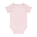 Blassrosa - Front - Larkwood - "Essential" Bodysuit für Baby  kurzärmlig