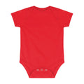 Rot - Front - Larkwood - "Essential" Bodysuit für Baby  kurzärmlig
