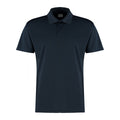 Marineblau - Front - Kustom Kit - "Cooltex Plus" Poloshirt für Herren