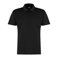 Schwarz - Front - Kustom Kit - "Cooltex Plus" Poloshirt für Herren