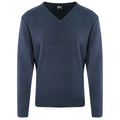 Marineblau - Front - PRO RTX - Sweatshirt V-Ausschnitt für Herren