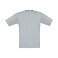Mittelgrau - Front - B&C - "Exact 190" T-Shirt für Kinder