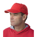 Rot-Weiß - Side - Result Headwear - "Printers Plush" Kappe 5 Segmente für Herren-Damen Unisex