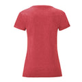Rot - Back - Fruit of the Loom - "Iconic" T-Shirt für Damen