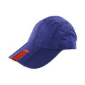 Königsblau - Front - Result Headwear - Baseball-Mütze Klappbare Spitze