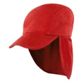 Rot - Front - Result Headwear - "Legionnaires" Kappe zusammenlegbar für Kinder