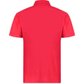 Rot - Back - Kustom Kit - "Workforce" Poloshirt für Herren