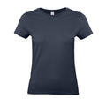 Marineblau - Front - B&C - "E190" T-Shirt für Damen