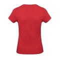 Rot - Back - B&C - "E190" T-Shirt für Damen