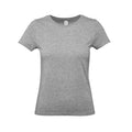 Grau - Front - B&C - "E190" T-Shirt für Damen