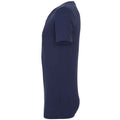 Marineblau - Side - Bella + Canvas - T-Shirt V-Ausschnitt für Herren-Damen Unisex