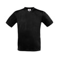 Schwarz - Front - B&C - "Exact" T-Shirt V-Ausschnitt für Herren