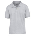 Grau - Front - Gildan - Poloshirt Jerseyware für Kinder