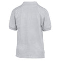 Grau - Back - Gildan - Poloshirt Jerseyware für Kinder