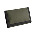 Oliv - Front - Bagbase - RFID-Brieftasche Jerseyware