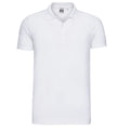 Weiß - Front - Russell - Poloshirt für Herren