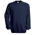 Marineblau - Front - B&C - Sweatshirt Eingesetzt für Herren-Damen Unisex