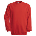 Rot - Front - B&C - Sweatshirt Eingesetzt für Herren-Damen Unisex