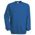 Königsblau - Front - B&C - Sweatshirt Eingesetzt für Herren-Damen Unisex