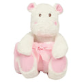 Weiß-Pink - Front - Mumbles - Plüsch-Spielzeug, Nilpferd