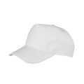 Weiß - Front - Result Headwear - "Boston" Baseball-Mütze