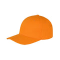 Orange - Front - Result Headwear - "Memphis" Baseball-Mütze Niedriges Profil