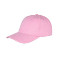 Pink - Front - Result Headwear - "Memphis" Baseball-Mütze Niedriges Profil