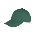 Flaschengrün - Front - Result Headwear - "Memphis" Baseball-Mütze Niedriges Profil