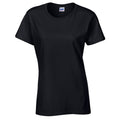 Schwarz - Front - Gildan - T-Shirt Schwere Qualität für Damen