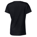 Schwarz - Back - Gildan - T-Shirt Schwere Qualität für Damen