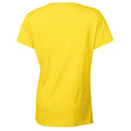 Gänseblümchen - Back - Gildan - T-Shirt Schwere Qualität für Damen